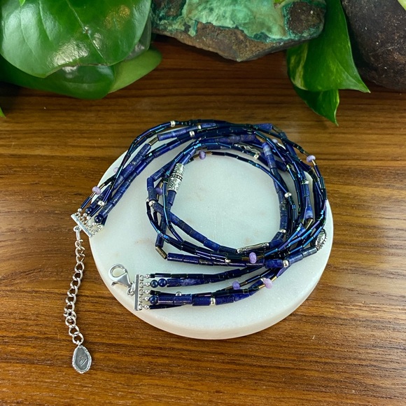 Silpada Into the Blue Necklace - Picture 9 of 12